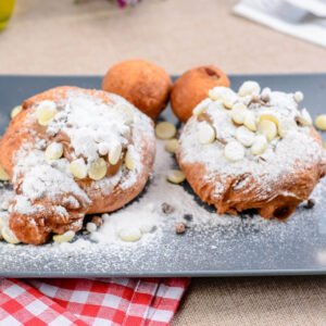 Restaurant The Bridge - Papanași cu Fulgi de Ciocolată