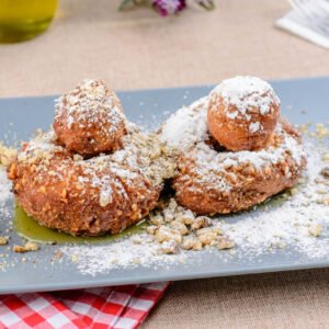 Restaurant The Bridge - Papanași cu Miere și Nucă